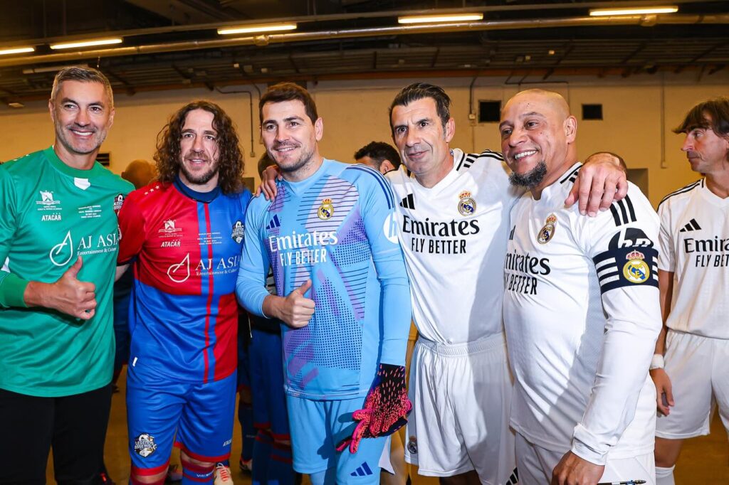 Iker Casillas, soccer star and players leyends